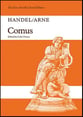 Comus SATB Vocal Score cover